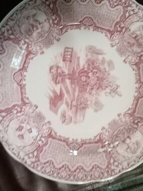 The Spode Archive Collection SEASONS Plate Victorian Series 10.5” England